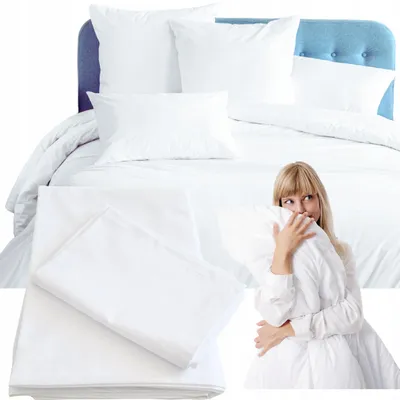 Produktbild von Darymex Hotel Bettwäsche Glatt 160x200 cm Baumwolle