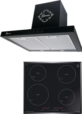 Produktbild von Gurari 462 Prime Dunstabzugshaube 60 cm + Kaiser Induktions-Kochfeld KCT 6705