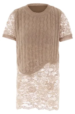 Immagine prodotto di LYNNEA maglione da donna in maglia - Beige, XS/S