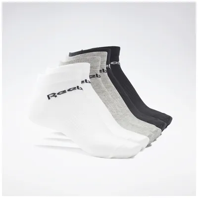 Produktbild von Socken Reebok ACTIVE CORE INSIDE SOCK 6P M Grau / Weiß / Schwarz