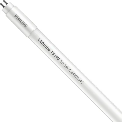 A single Philips LED tube light is shown against a white background.