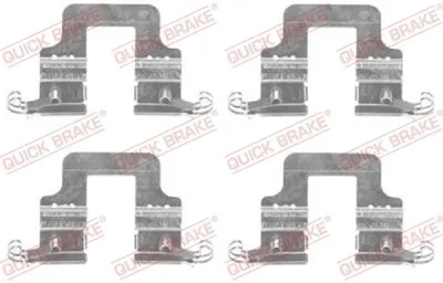 Produktbild von QUICK BRAKE Zubehörsatz, Scheibenbremsbelag x 109-1766