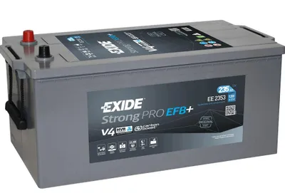 Produktbild von Exide StrongPRO EFB+, EFB (Enhanced Flooded Battery), 235 Ah, 12 V, 1200 A, LKW, Wartungsfrei
