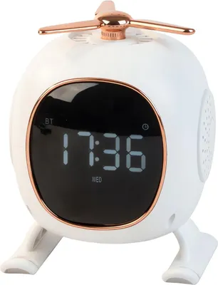 Obrázek produktu pro Verk 27502 Aromaterapeutický Bluetooth budík s reproduktorem, bílý