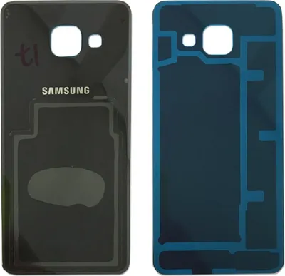 Image de Couvercle de batterie Samsung GH82-11093B pour Galaxy A3 A310F + patin adhésif noir