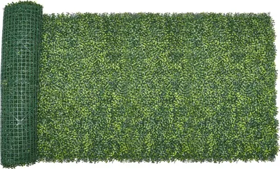 Image de Haie artificielle Mur végétal artificiel pare-vue PE 3000x1500x40mm