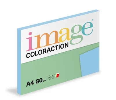 Immagine prodotto di Carta copiativa Coloraction A4 80 g blu ghiaccio 100 fogli