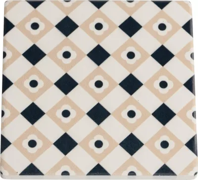 Immagine prodotto di Maxwell & Williams Medina Keramikuntersetzer Zagora, Keramikablage, Ablage, Keramik / Kork, Mehrfarbig, 9.5 cm, DU0018