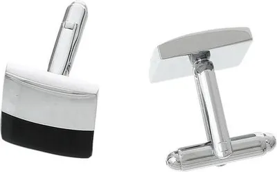 Obrázek produktu pro Manžetové knoflíčky černo-bíle