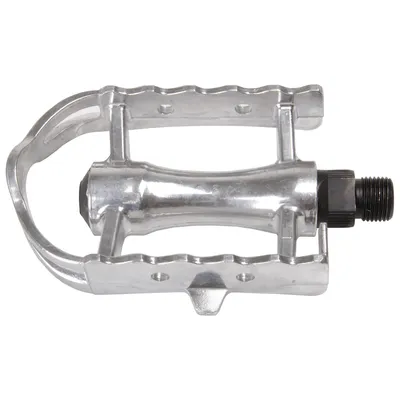 Image de Set de pédales à plateforme Hi-point pour vélo de ville Argent