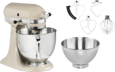 Produktbild von KitchenAid Artisan 5KSM175PSEAC - Küchenmaschine - 300 W - Cremefarben