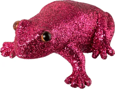 Produktbild von FROSCH glitzernd. 6cm. Glitzerfrosch in PINK