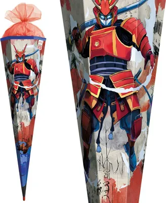 Immagine prodotto di ROTH 678930 ROTH Schultüte "Tech Warrior", eckig, 850 mm