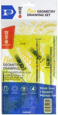 Obrázek produktu pro Sada geometrických nástrojů, 4 kusy, MemoBe