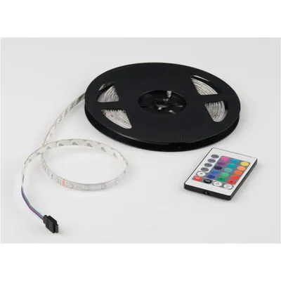 Produktbild von LED Stripe 3m RGB Fernbedienung selbstklebend 180LED Streifen Lichtband