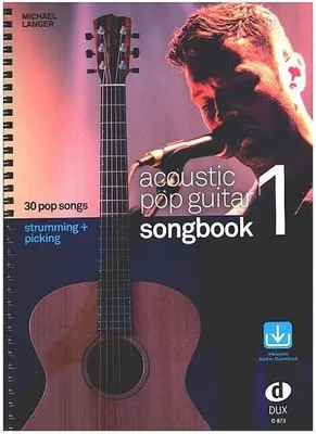 Produktbild von Acoustic Pop Guitar Songbook, m. Audio-CD. Vol.1