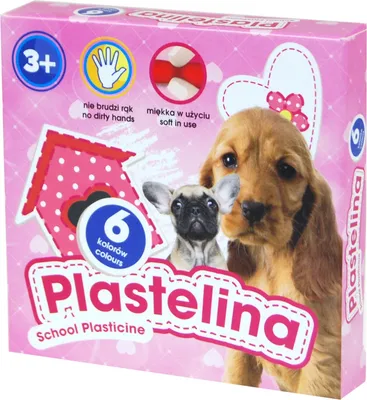 Produktbild von Knetmasse 6 Farben Astra Pies