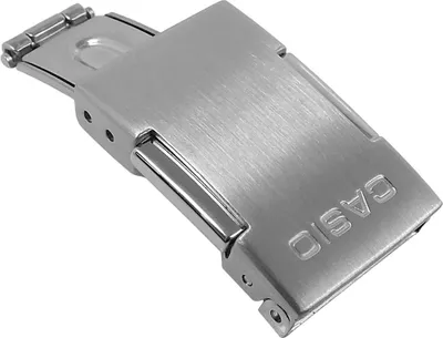 Produktbild von Casio Faltschließe 14mm silberfarben Edelstahl LCF-10D LCF-10D-4AV