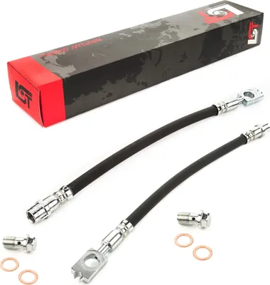 Produktbild von 2x Bremsschlauch Bremsleitung hinten für AUDI A4 B6 B7 CABRIO SEAT EXEO 3R 273mm
