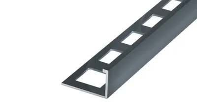 Obrázek produktu pro SP3 ukončovací lišta L ACARA, PREMIUM, hliník lakovaný antracit matný, 10 mm, 2,5 m