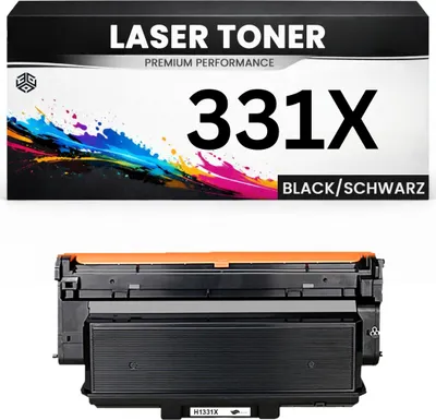 Produktbild von XXL Toner 331X für HP kompatibel Schwarz alternativ Tonerkartusche für HP Laser 408dn, HP Laser MFP 432fdn