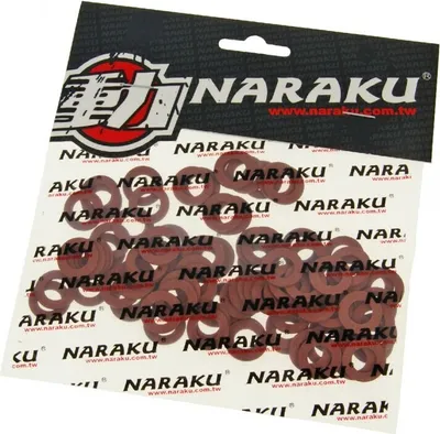 Image de Joints d'étanchéité Naraku pour vilebrequin, dimensions 8 x 15 x 1 mm, lot de 100, pour pompes de frein Vlosolex