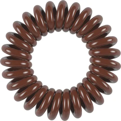 Obrázok produktu pre invisibobble Pretzel Brown, Stuha do vlasov, Hnedá, Jednofarebné, 3 kusov