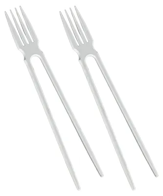 Produktbild von 2-in-1 Gabel-Essstäbchen-Kombination, wiederverwendbares Essbesteck für Sushi-Nudeln, leichtes, tragbares Besteck, vielseitig einsetzbar für die asiatische Küche