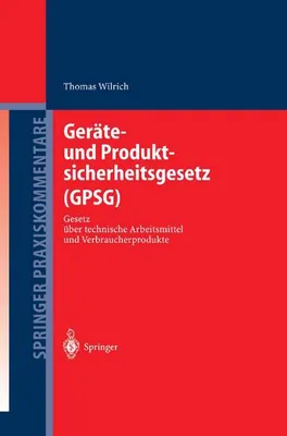 Obrázek produktu pro Geräte- und Produktsicherheitsgesetz (GPSG)