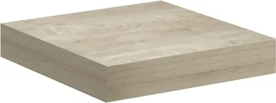 Obrázok produktu pre vidaXL Plávajúca nástenná polica Dubová farba 23x23,5x3,8 cm MDF