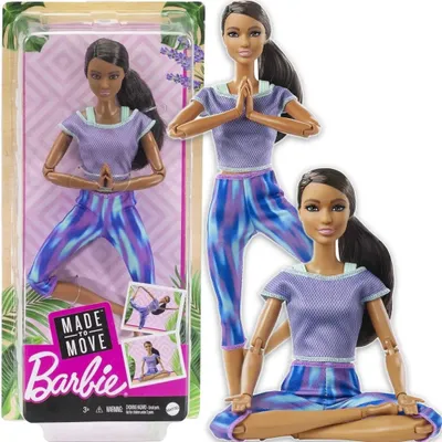 Zdjęcie produktu dla Mattel Barbie In Motion FTG80_GXF06 - brunetka Made to move