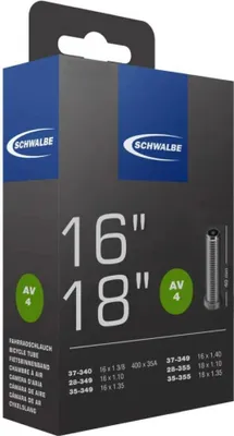 Immagine prodotto di Camera d'aria Schwalbe n. 4, 16 pollici, lunghezza valvola: 40 mm
