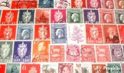 Produktbild von Briefmarken Norwegen 200 verschiedene Marken