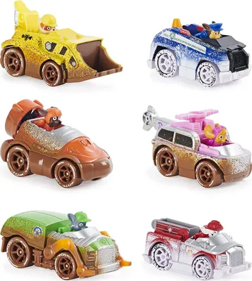 Produktbild von Paw Patrol 6-tlg. Spielzeugauto-Set True Metal