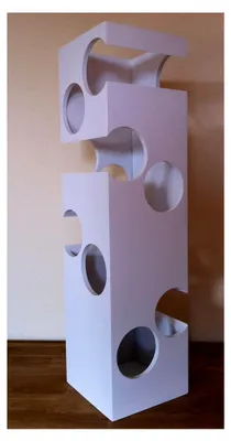 Produktbild von Weinregal Cubo 8 (weiß)