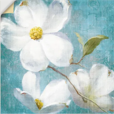 Produktbild von ARTland Wandbild, selbstklebend Vintage Blüte IV Größe: 70x70 cm
