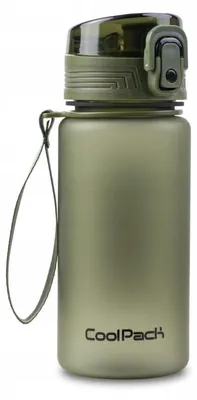 Produktbild von COOLPACK Trinkflasche BRISK MINI TRITAN OLIVE, olivgrün, BPA-frei, 400 ml