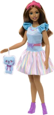 Immagine prodotto di Barbie - Bambola per bambini della scuola dell'infanzia, La mia prima Barbie "Teresa"