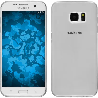 Produktbild von PhoneNatic Case kompatibel mit Samsung Galaxy S7 Edge - clear Silikon Hülle Slimcase Cover