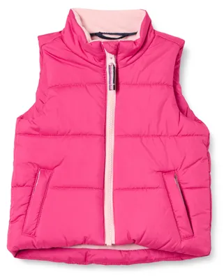 Produktbild von A. Essentials Mädchen Schwere Pufferweste, Rosa, 2 Jahre
