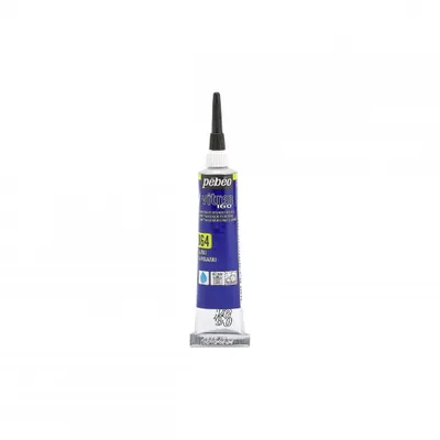 Productafbeelding van Pebeo Vitrea 160, reliëfomlijner, 20 ml, kleur 64 Lazuli