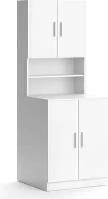 Produktbild von Vicco Waschmaschinenschrank Liana, 70.5 x 190.5 cm, Weiß