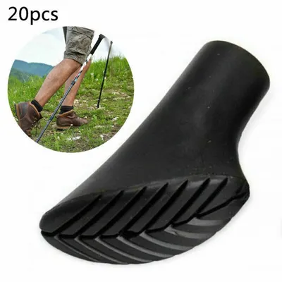 Produktbild von 20 Stück / 10 Paar Nordic Walking Pads Asphalt Gummipuffer X-4GT für alle g?ngigen Nordic Walking St?cke - Wanderst?cke