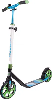 Produktbild von HUDORA Scooter CLVR 215 Roller Tretroller Cityroller Kickroller Kinder blau/grün