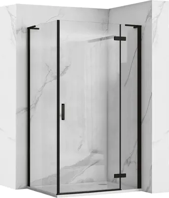 Produktbild von Rea Duschkabine Hugo 100X80 Black