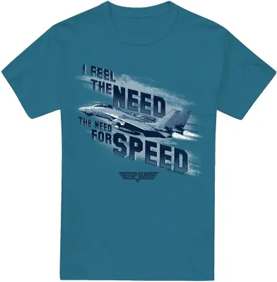Image de Top Gun - T-shirt "Need For Speed" pour homme TV6945 (XL) (Ardoise)