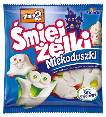 Image de Nimm2 Śmiejżelki Mlekoduszki bonbons gélifiés mous 90 g