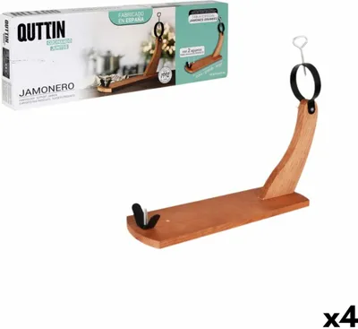 Image de Présentoir à jambon Quttin GONDOLA bois (4 pièces)