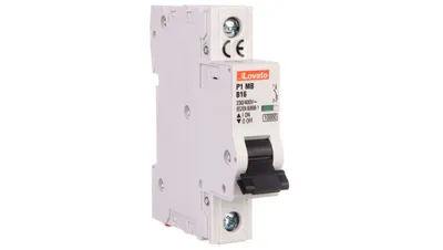 Image de Disjoncteur 1P B 16A 10kA AC P1MB1PB16