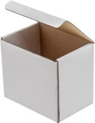 Obrázek produktu pro Kartonová krabice s výsekem pro balení - balení 145 x 105 x 135 mm, bílá - 50 kusů